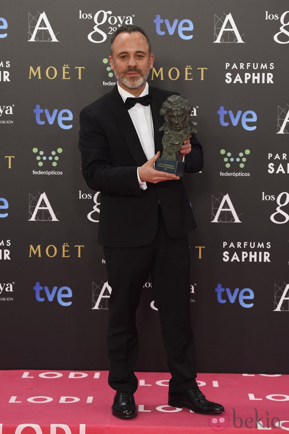 Javier Gutiérrez, Premio Goya 2015 al mejor actor