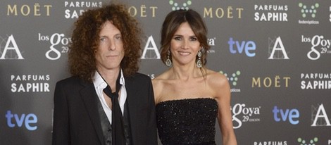 Goya Toledo y Craig Ross en la alfombra roja de los Premios Goya 2015