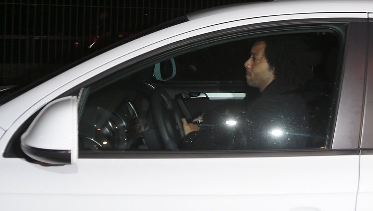 Marcelo llegando a la fiesta del 30 cumpleaños de Cristiano Ronaldo