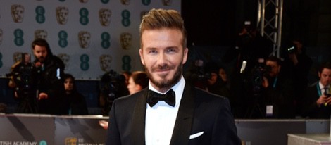 David Beckham en los Premios BAFTA 2015