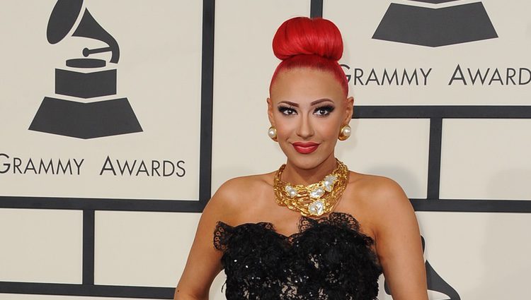 Kaya Jones en los Grammy 2015