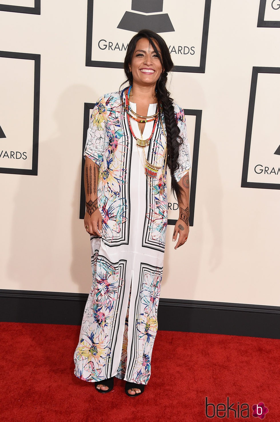 Ana Tijoux en los Premios Grammy 2015