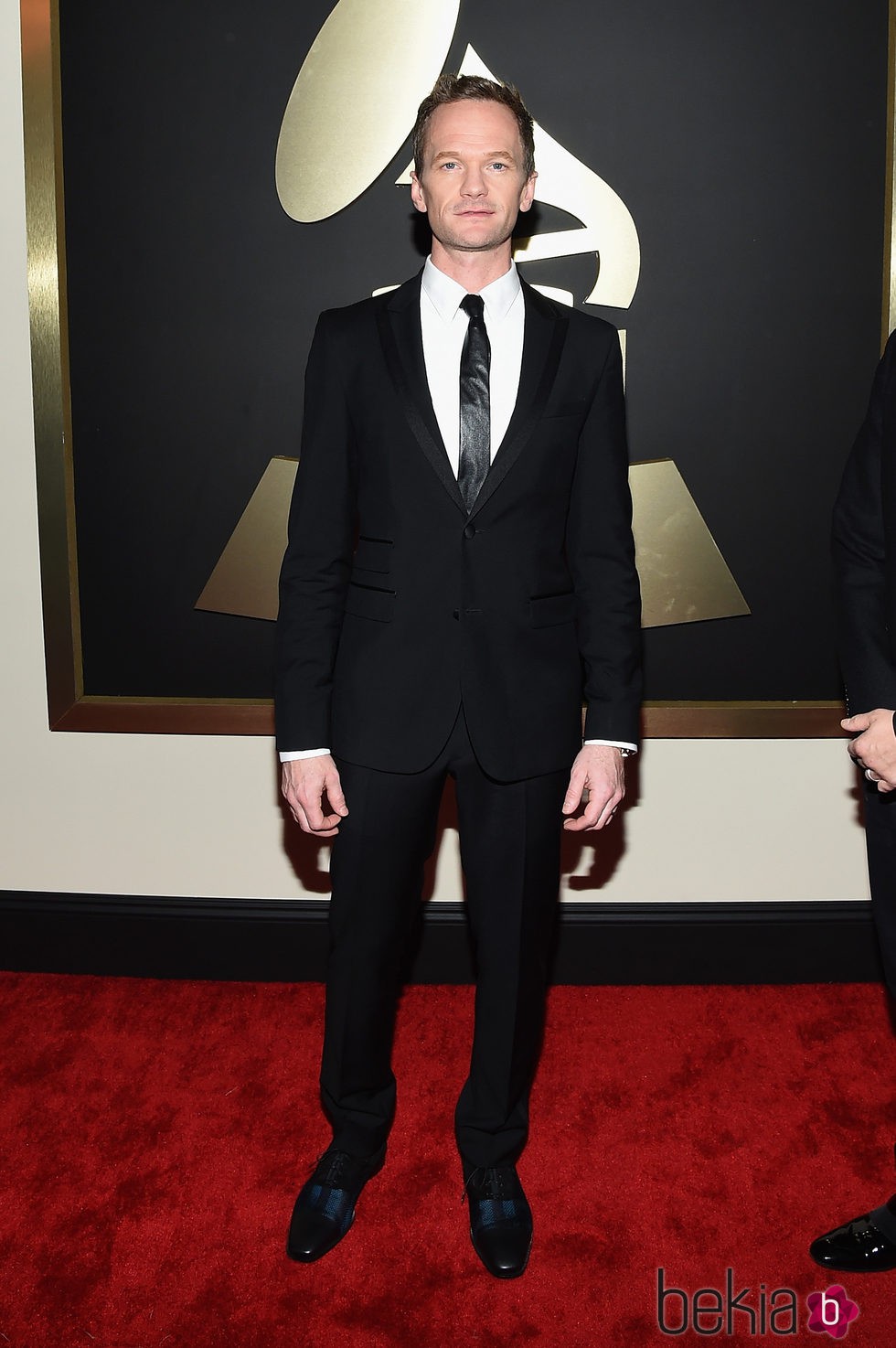 Neil Patrick Harris en la alfombra roja de los Grammy 2015