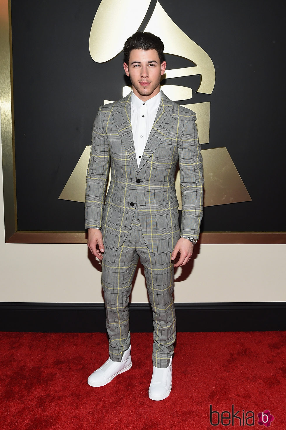 Nick Jonas en los Grammy 2015