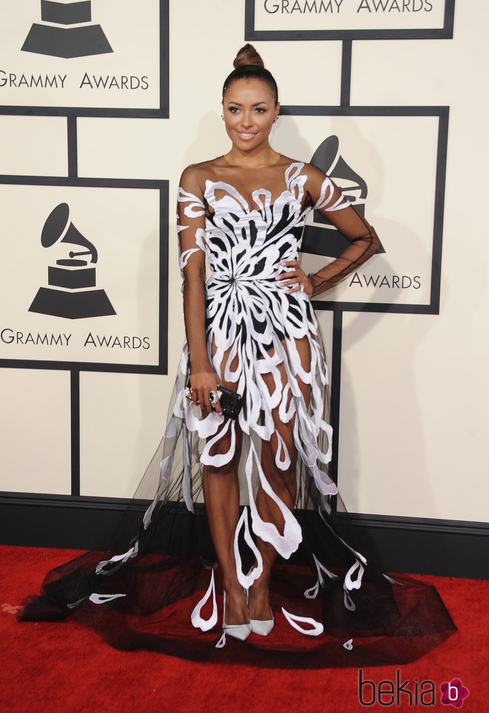 Kat Graham en los Premios Grammy 2015