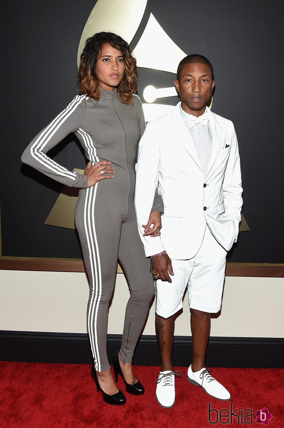 Pharrell Williams en los Premios Grammy 2015