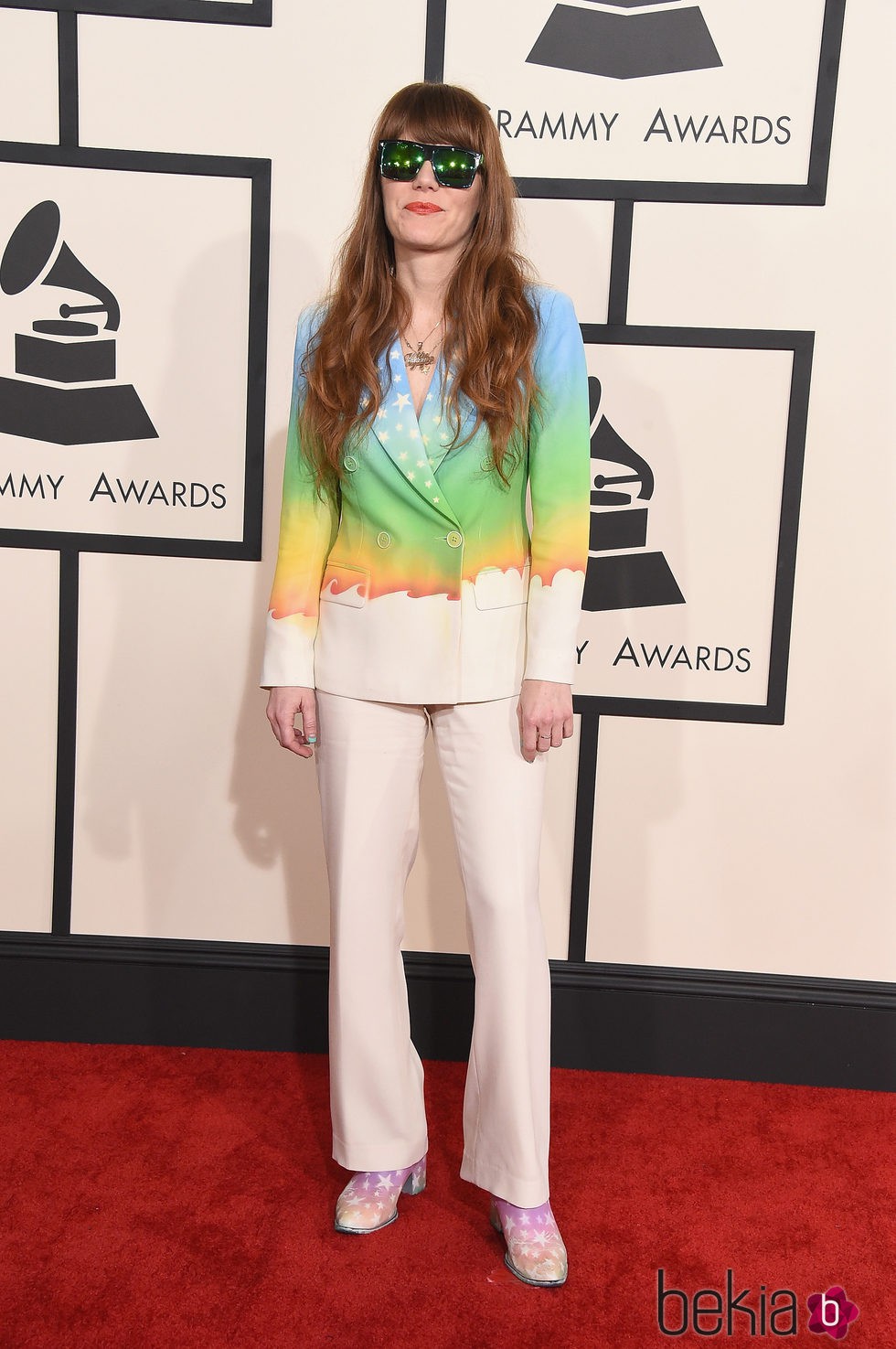 Jenny Lewis en los Premios Grammy 2015