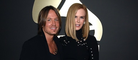 Keith Urban y Nicole Kidman en los Grammy 2015