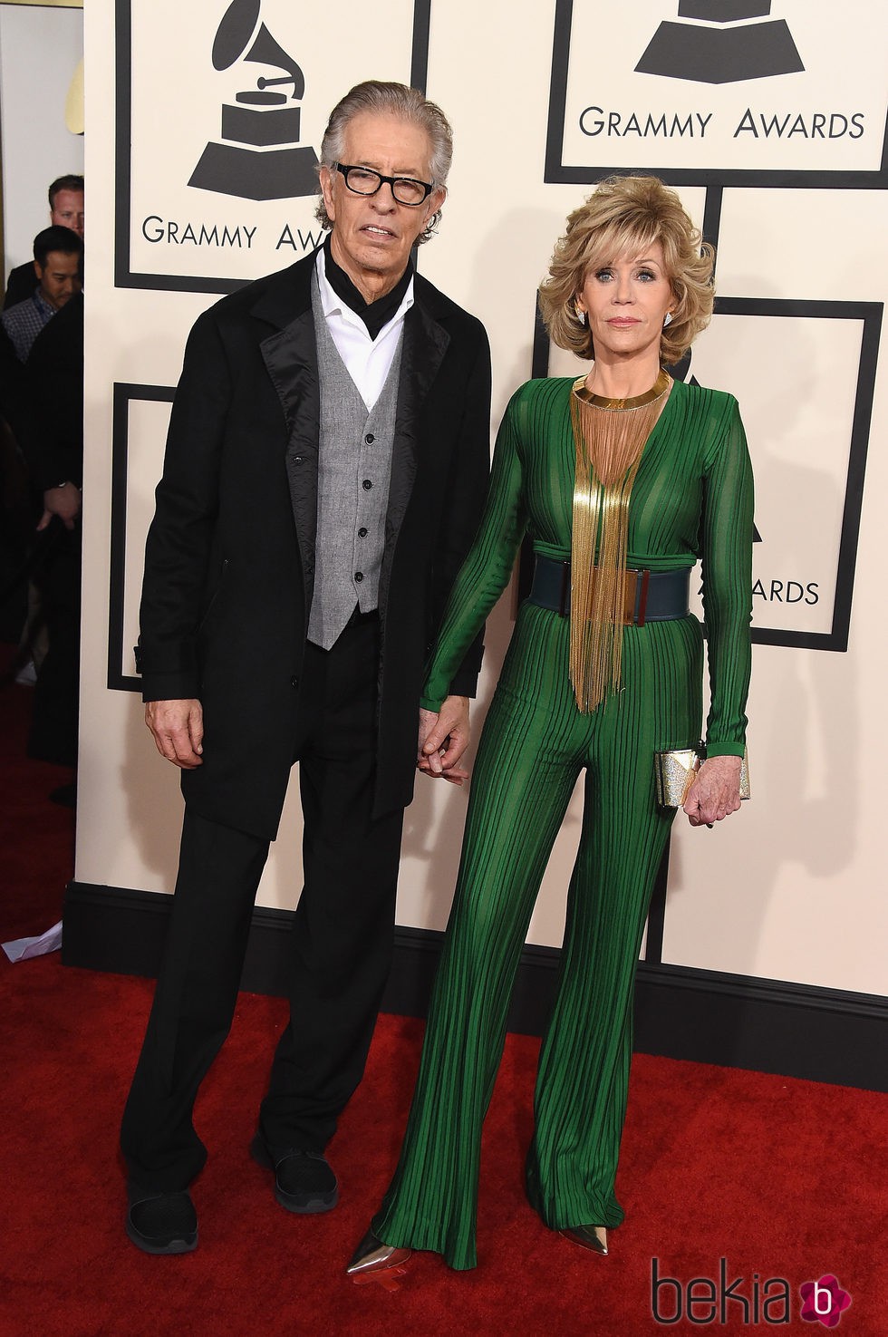 Jane Fonda en los Grammy 2015