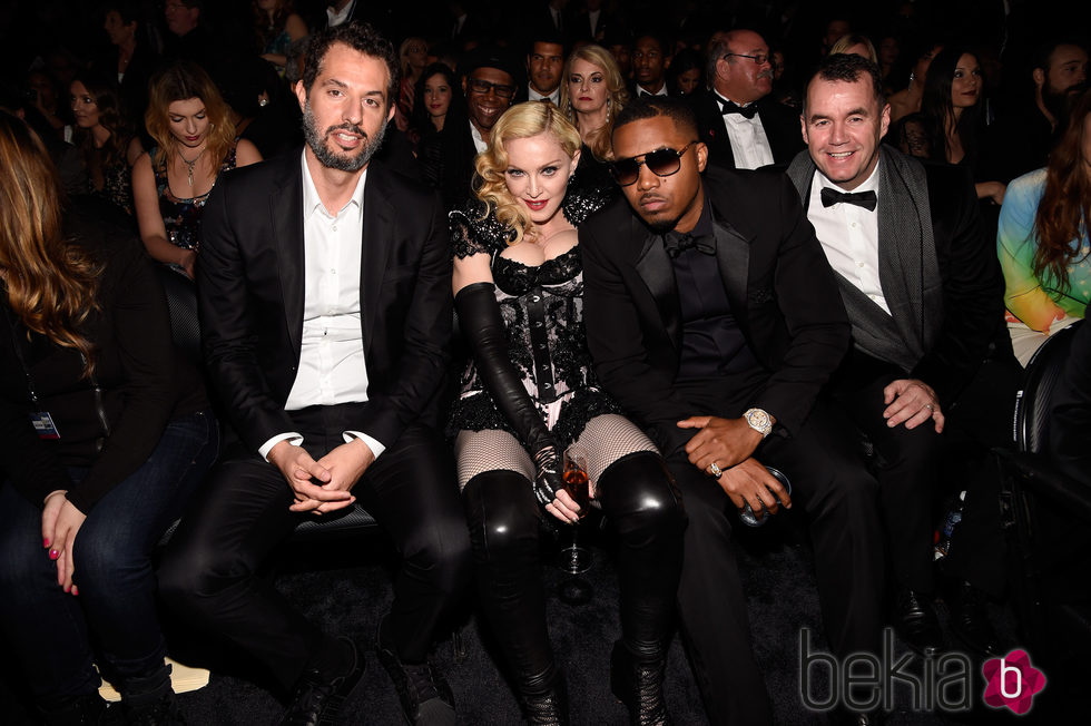 Madonna y Nas en los premios Grammy 2015