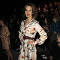 Lola Marceli en el front row de Duyos en Madrid Fashion Week otoño/invierno 2015/2016