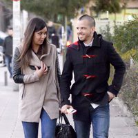 Cristina Pedroche y David Muñoz dando un paseo por Madrid