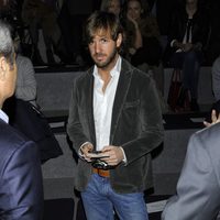 Rosauro Varo en el front row de Roberto Torretta en Madrid Fashion Week otoño/invierno 2015/2016