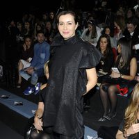 Arancha del Sol en el front row de Juana Martín en Madrid Fashion Week otoño/invierno 2015/2016