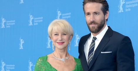 Helen Mirren y Ryan Reynolds en la 65º edición del Festival de Cine de Berlín