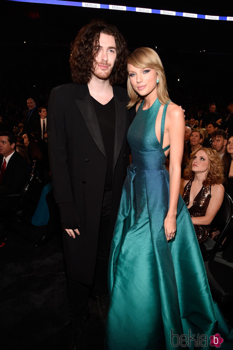 Taylor Swift y Hozier en los Grammy 2015