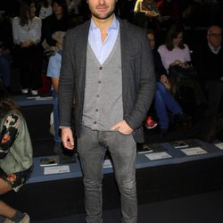 Fernando Andina en el front row de Ailanto en la Madrid Fashion Week otoño/invierno 2015/2016