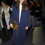 Raquel Sánchez Silva en el front row de Ailanto en la Madrid Fashion Week otoño/invierno 2015/2016