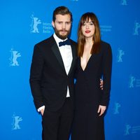 Jamie Dornan y Dakota Johnson en el estreno de 'Cincuenta sombras de Grey' en la Berlinale 2015