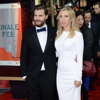 Sam Taylor-Johnson y Jamie Dornan en el estreno de 'Cincuenta sombras de Grey' en la Berlinale 2015