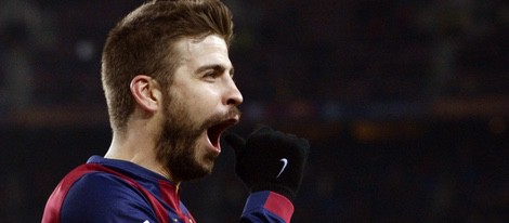 Gerard Piqué dedica un gol por primera vez a su hijo Sasha