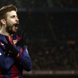 Gerard Piqué dedica a Shakira su primer gol tras haber sido padre de Sasha