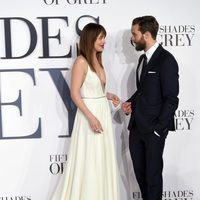 Dakota Johnson y Jamie Dornan 'Cincuenta sombras de Grey' presentan la película en Londres