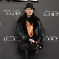 Rossy de Palma en el estreno de 'Cincuenta sombras de Grey' en Madrid