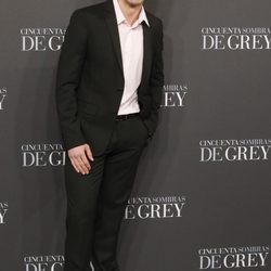 Daniel Muriel en el estreno de 'Cincuenta sombras de Grey' en Madrid