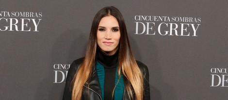 India Martínez en el estreno de 'Cincuenta sombras de Grey' en Madrid