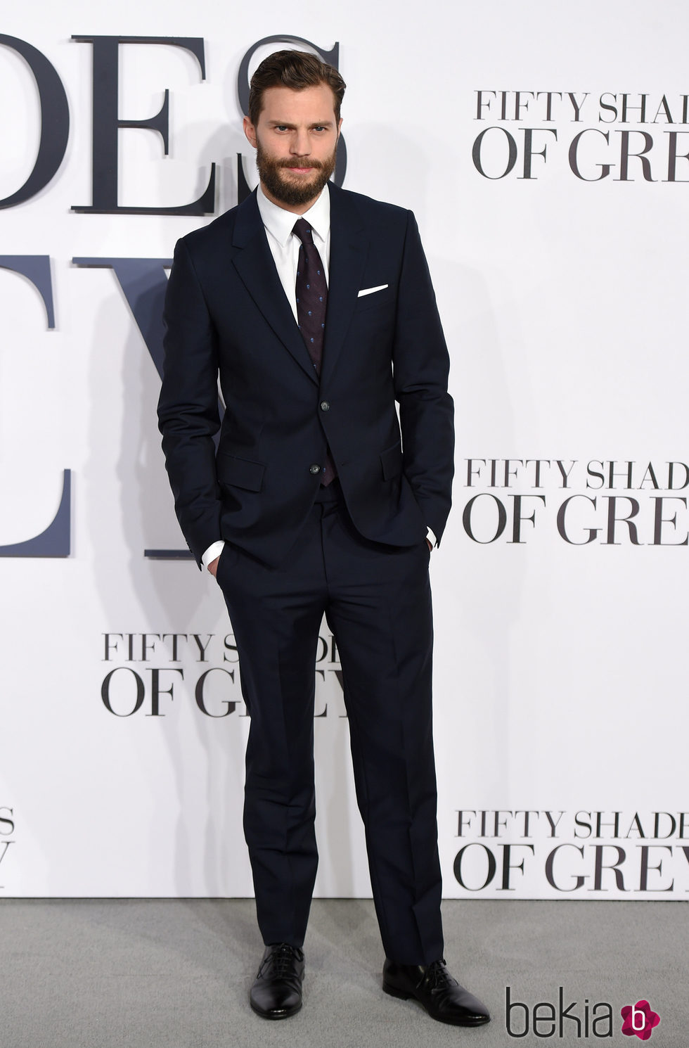 Jamie Dornan en el estreno de 'Cincuenta sombras de Grey' en Londres