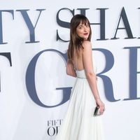 Dakota Johnson en el estreno de 'Cincuenta sombras de Grey' en Londres