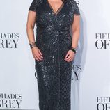 E. L. James en el estreno de 'Cincuenta sombras de Grey' en Londres