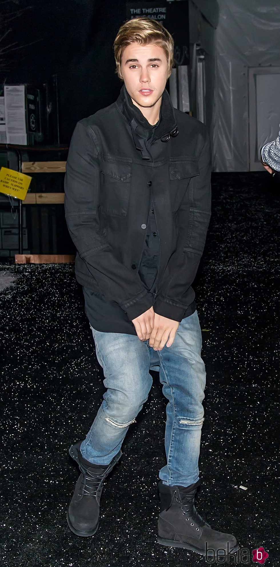 Justin Bieber en el desfile Fasion For Relief en Nueva York