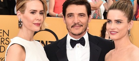 Sarah Paulson, Pedro Pascal y Amanda Peete en los premios 'Screen Actors Guild' 