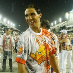 Rafa Nadal en los Carnavales de Río de Janeiro