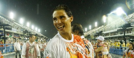 Rafa Nadal en los Carnavales de Río de Janeiro