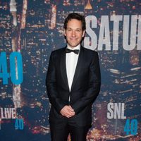 Paul Rudd en la fiesta del 40 aniversario de 'Saturday Night Live'