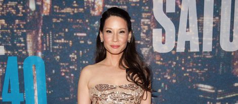 Lucy Liu en la fiesta del 40 aniversario de 'Saturday Night Live'