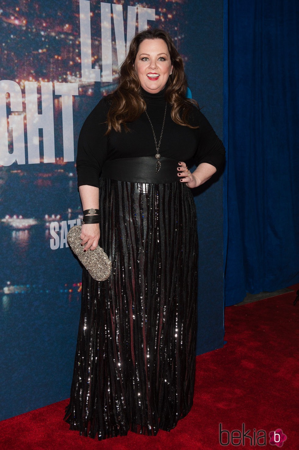 Melissa McCarthy en la fiesta del 40 aniversario de 'Saturday Night Live'