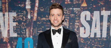 Justin Timberlake en la fiesta del 40 aniversario de 'Saturday Night Live'