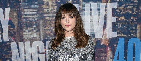 Dakota Johnson en la fiesta del 40 aniversario de 'Saturday Night Live'