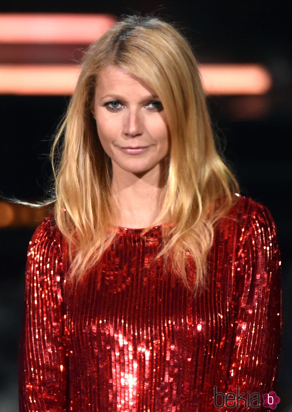 Gwyneth Paltrow en la entrega de los premios Grammy 2015