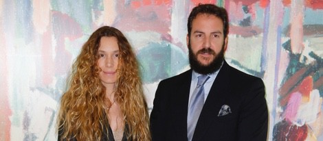 Blanca Cuesta y Borja Thyssen en la inauguración de la exposición de Raoul Dufy en el Museo Thyssen