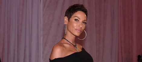 Nicole Murphy en la New York Fashion Week otoño/invierno 2015/2016