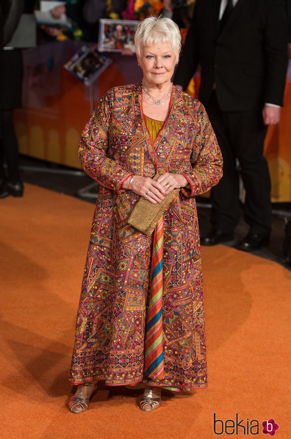 Judi Dench en el estreno de 'El nuevo exótico Hotel Marigold'