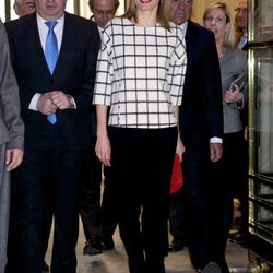 La Reina Letizia con su jersey favorito en el décimo aniversario de Fundéu