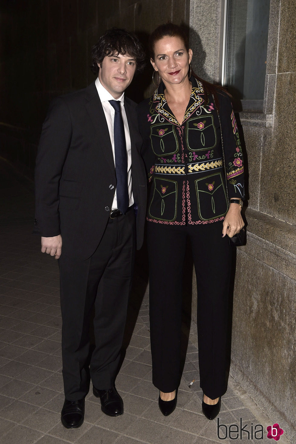 Jordi Cruz y Samantha Vallejo-Nágera en la Embajada de Estados Unidos en Madrid