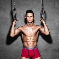 Cristiano Ronaldo en la sesión de fotos de la colección CR7 Underwear primavera/verano 2015