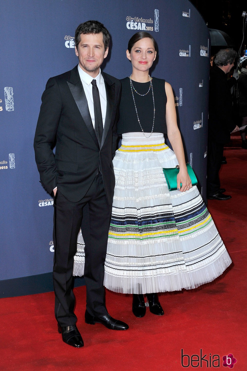 Guillaume Canet y Marion Cotillard en los César 2015